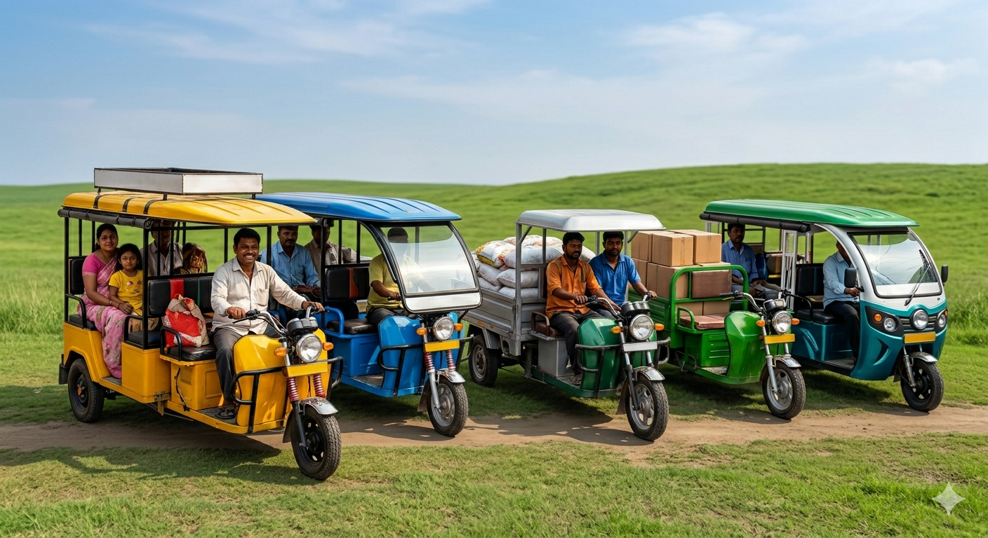 E-rickshaw Lithium battery application